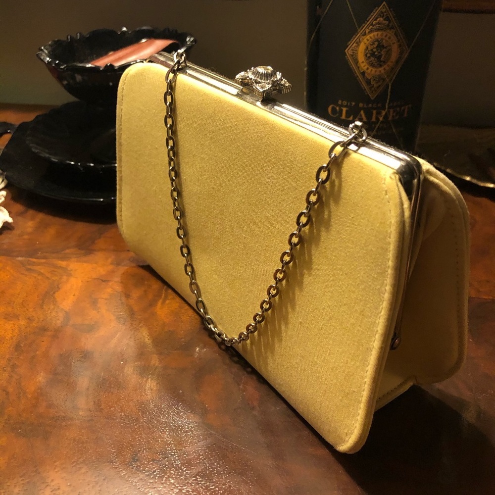 Vintage Yellow Purse